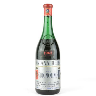 Fontanafredda Grignolino 1962 Piedmont