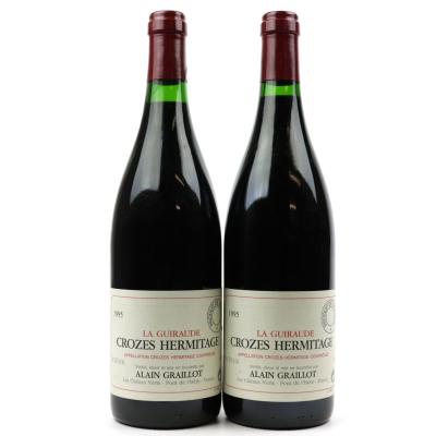 A.Graillot La Guiraude 1995 Crozes-Hermitage 2x75cl