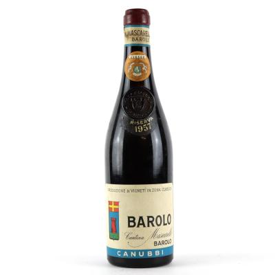 Mascarello Canubbi 1957 Barolo Riserva