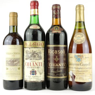 Assorted Tuscan Wines / 4 Bottles