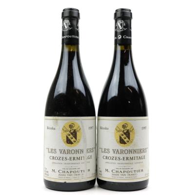 M.Chapoutier Les Varonniers 1997 Crozes-Hermitage 2x75cl