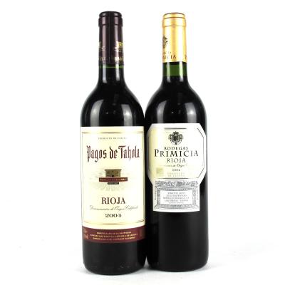 Bodegas Primicia & Pagos De Tahola 2004 Rioja 2x75cl