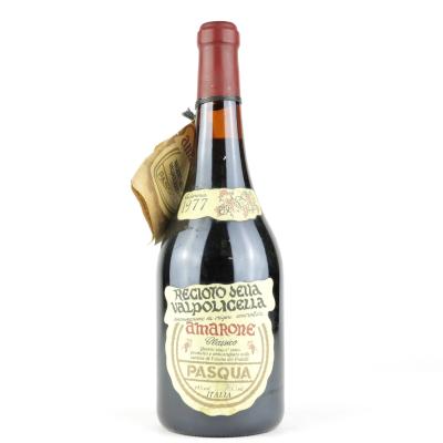 Pasqua Recioto Della Valpolicella 1977 Verona Classico