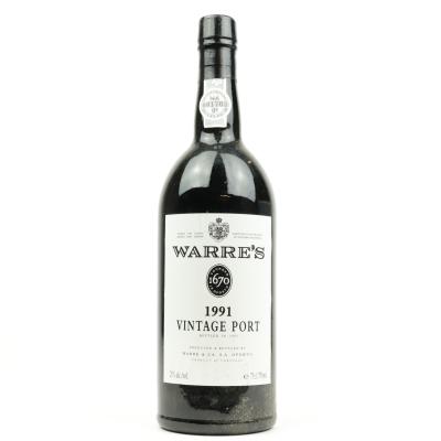 Warre's 1991 Vintage Port