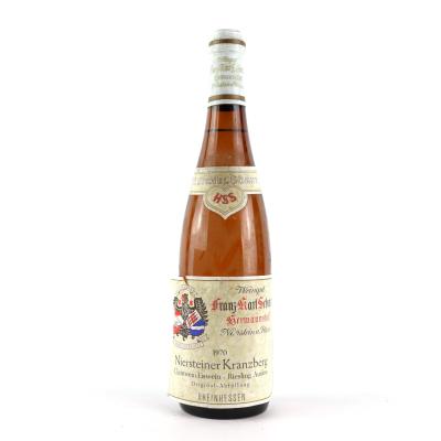 F.K.Schmitt Niersteiner Kranzberg Riesling Auslese Eiswein 1970 Rheinhessen Eiswein