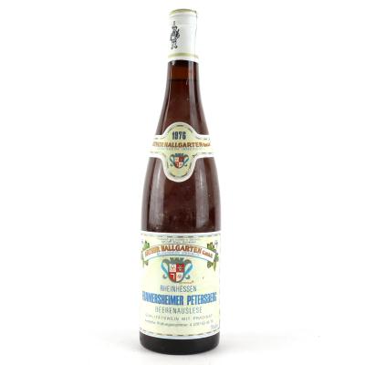 A.Hallgarten Framersheimer Petersberg Beerenauslese 1976 Rheinhessen