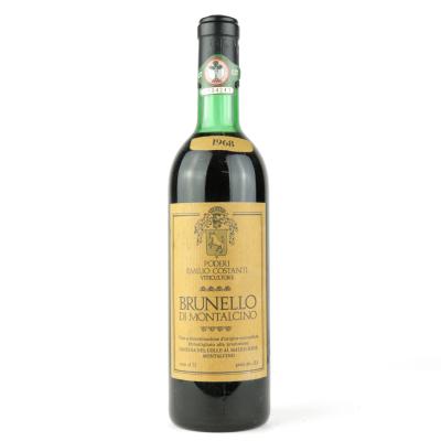 E.Costanti 1968 Brunello di Montalcino