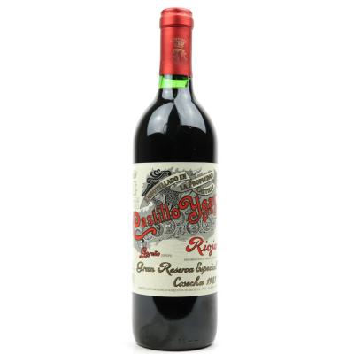 Marques De Murrieta Castillo Ygay 1987 Rioja Gran Reserva Especial