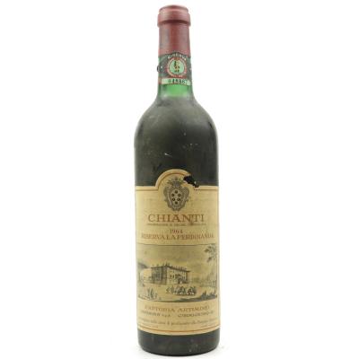 Fattoria Artimino Riserva La Ferdinanda 1964 Chianti Riserva