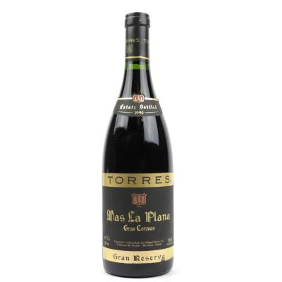 Torres Mas La Plana Gran Coronas Cabernet Sauvignon 1990 Penedes Gran Reserva