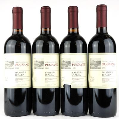 Pugnane 1991 Barbera d'Alba 4x75cl