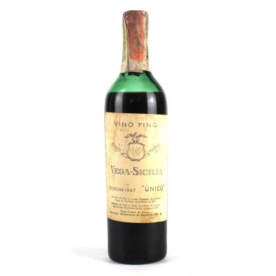 Vega Sicilia \"Unico\" 1947 Ribera Del Duero