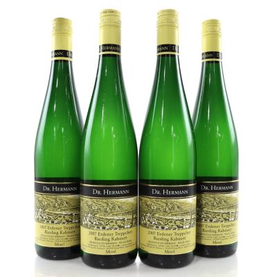 Dr Hermann Erdener Treppchen Riesling 2007 Mosel 4x75cl