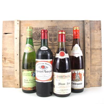 Grand Wines Of Europe Selection 4x70cl / Original Wooden Case