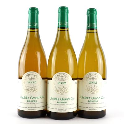 J.M.Brocard 2002 Chablis Grand-Cru 3x75cl