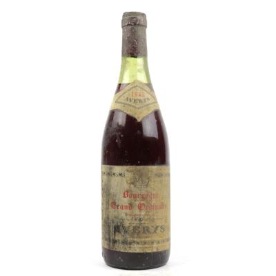 Averys Grand Ordinaire 1980 Bourgogne