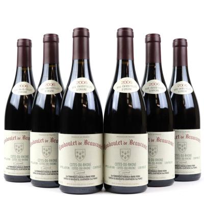 Coudoulet De Beaucastel 2006 Cotes-Du-Rhone 6x75cl