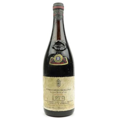 Bersano Grignolino 1970 Piedmont