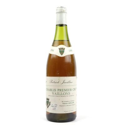 P.Javillier Vaillons 1986 Chablis 1er-Cru