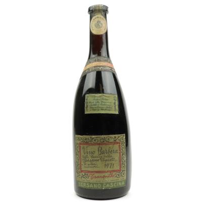 Bersano Barbera 1971 Piedmont