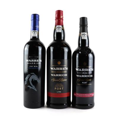 Warre's Warrior Reserve Port / 3 Bottles