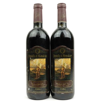 Banfi 1984 Brunello di Montalcino 2x75cl