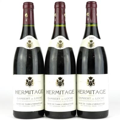 Cave De Tain-L'Hermitage Gambert De Loche 1995 Hermitage 3x75cl