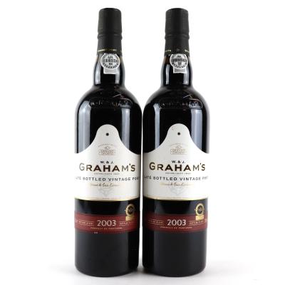 Graham's 2003 LBV Port 2x75cl