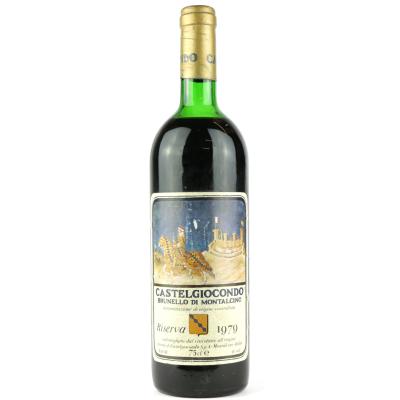 Castelgiocondo 1979 Brunello di Montalcino Riserva