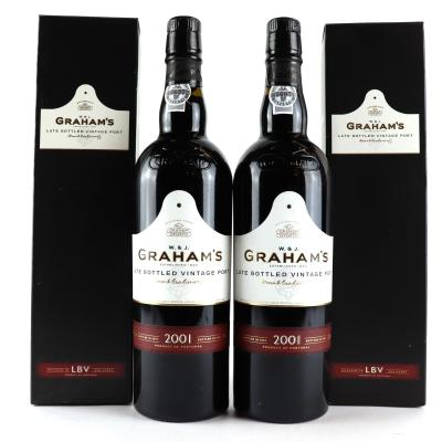 Graham's 2001 LBV Port 2x75cl