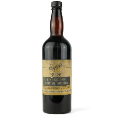 Egan's Fine Golden British Sherry