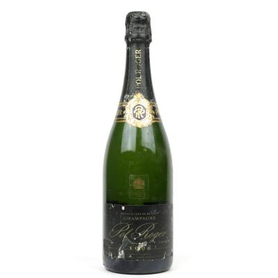 Pol Roger Brut 1996 Vintage Champagne