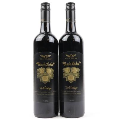 Wolf Blass Black Label Cabernet Sauvignon Shiraz 2005 South Australia 2x75cl