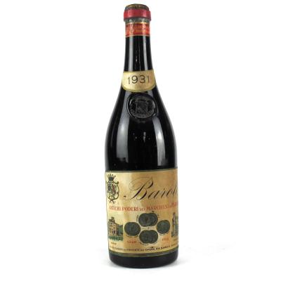 Marchesi Di Barolo 1931 Barolo