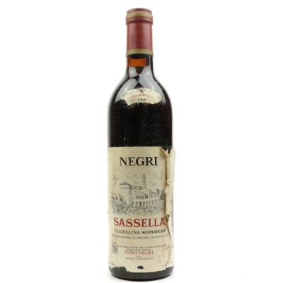 N.Negri Sassella 1968 Valtellina Superiore