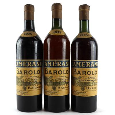 Camerano 1935 Barolo / 3 Bottles