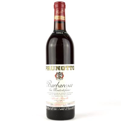 Prunotto Cru Montestefano 1964 Barbaresco