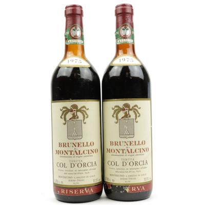 Tenuta Col D'Orcia 1975 Brunello di Montalcino 2x75cl