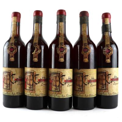 L.Nervi Spanna 1977 Gattinara / 5 Bottles