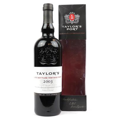 Taylor's 2003 LBV Port