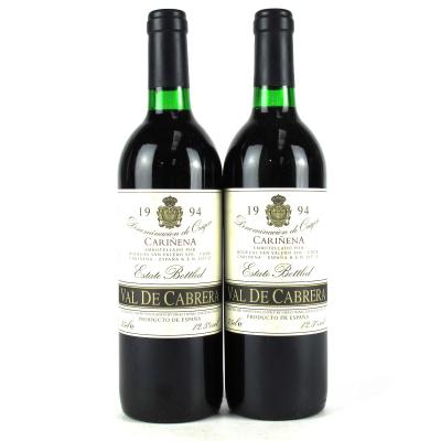 Val De Cabrera 1994 Cariñena Crianza 2x75cl