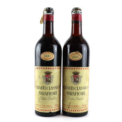 Mirafiore Extra Vecchio 1931 Chianti Classico / 2 Bottles