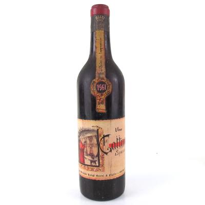 Casa Vinicola L.Nervi Nebbiolo 1961 Gattinara