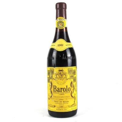 Cantina Terre Del Barolo 1981 Barolo Riserva