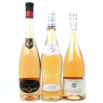 Assorted French Rose Wines 3x75cl