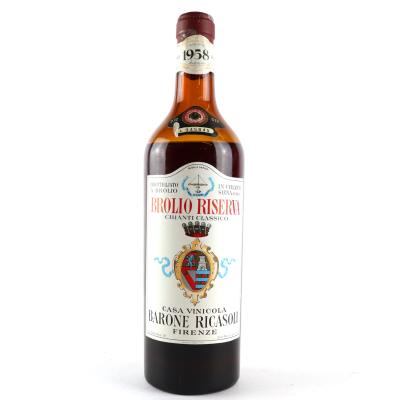 Ricasoli Brolio 1958 Chianti Classico