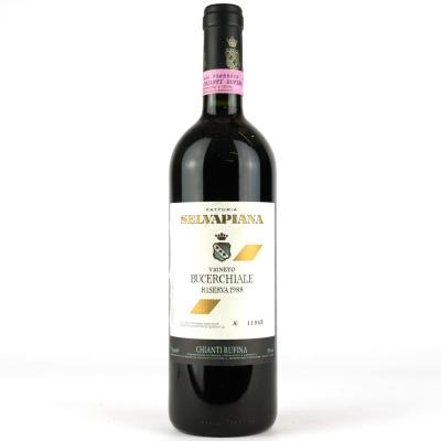 Selvapiana Bucerchiale 1988 Chianti Rufina Riserva