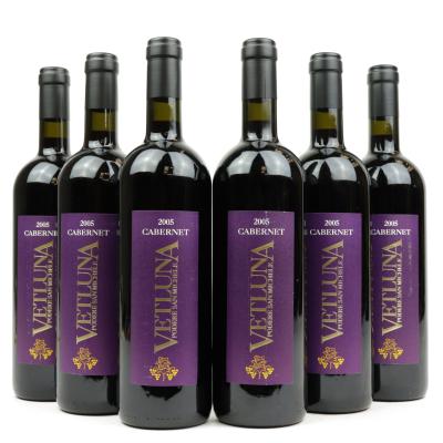 Podere San Michele Vetluna 2005 Maremma Toscana 6x75cl