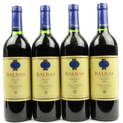 Balbas 1994 Ribera Del Duero Crianza 4x75cl