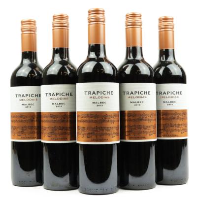 Trapiche Melodias Malbec 2013 Mendoza 5x75cl